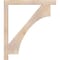 Ekena Millwork Westlake Block Smooth Bracket, Douglas Fir, 3 1/2"W x 42"D x 48"H BKT04X42X48WTL05SDF - alternate 3